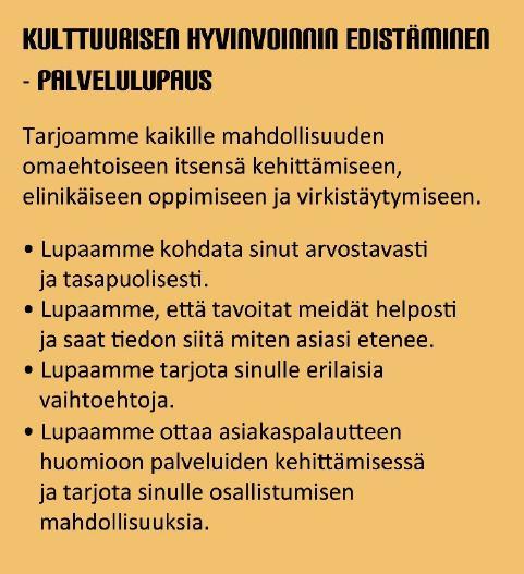 HALLINTO JA HENKILÖSTÖ Koulutus ja työhyvinvointi Ammatillisia täydennyspäiviä kertyi kirjaston henkilöstölle vuoden aikana yhteensä 352. Tämä tarkoittaa noin 5,8 koulutuspäivää henkilöä kohden.