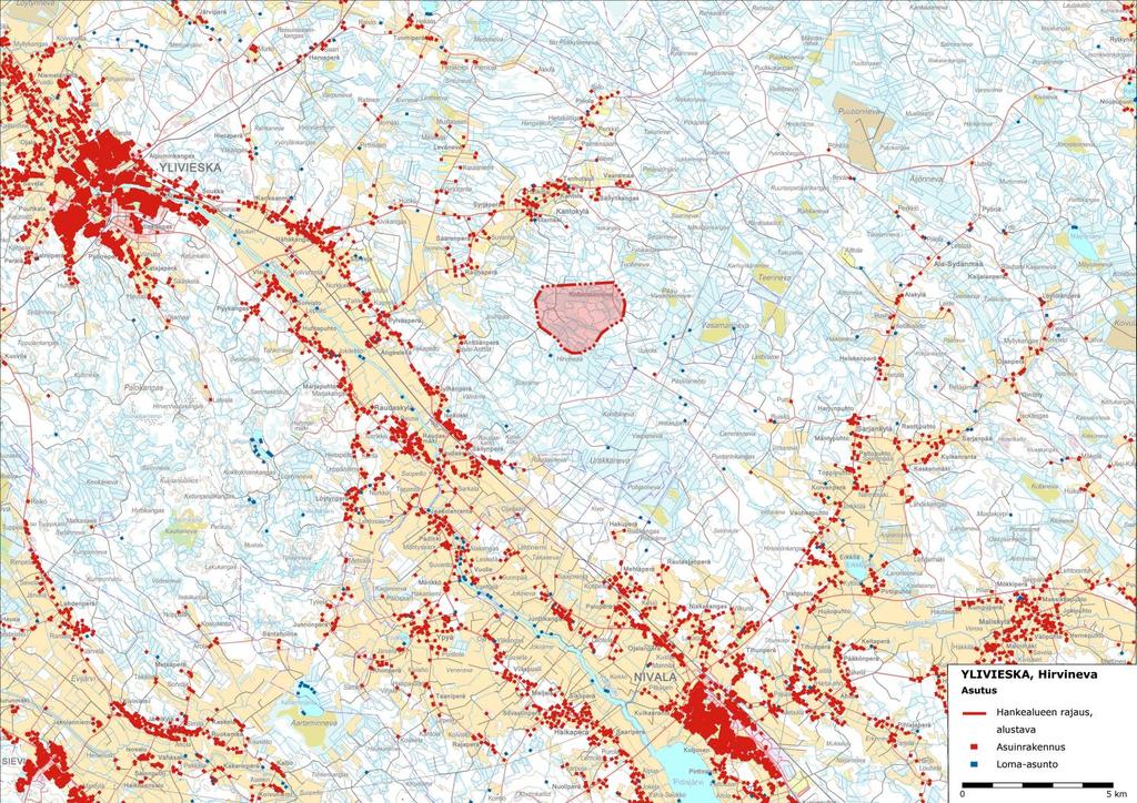 FCG SUUNNITTELU JA TEKNIIKKA OY Ylivieska - Hirvineva 1 (34) Tuulivoimapuisto 1 JOHDANTO TM Voima Oy suunnittelee Ylivieskan Hirvinevan alueelle neljästä tuulivoimalasta muodostuvaa tuulivoimapuistoa.