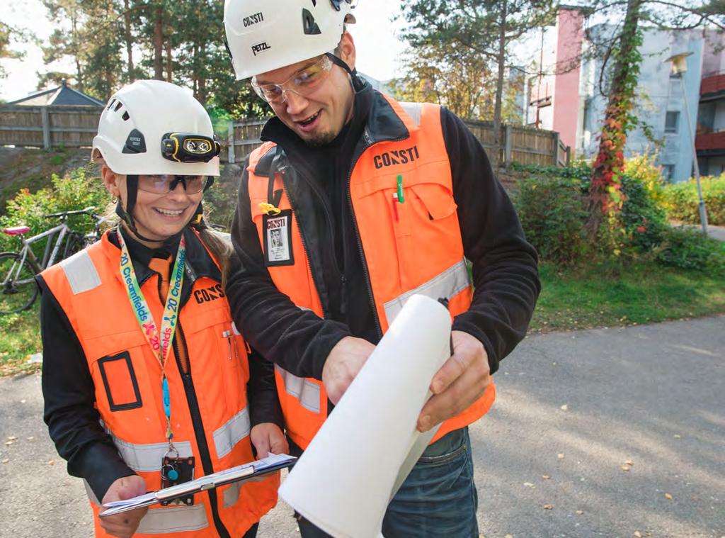 CONSTI YHTIÖT OYJ LIIKETOIMINTASTRATEGIA CONSTI YHTIÖT OYJ LIIKETOIMINTASTRATEGIA TAVOITTEENA ALANSA YKKÖNEN Constilaisten intohimo on korjata ja kehittää rakennettua ympäristöä kestävästi ja