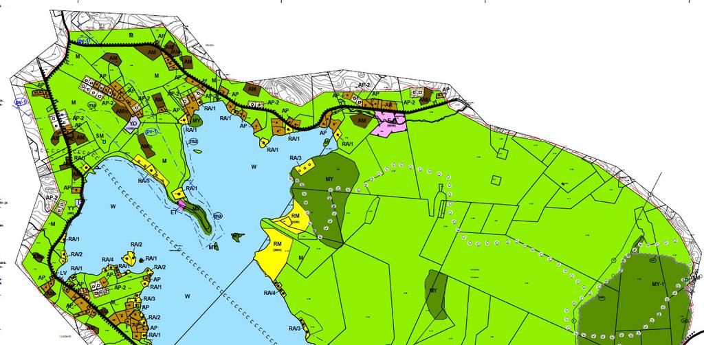 Peurunka-Valkola kyläyleiskaava Vireille vuonna 2002 Tavoitteena oli osoittaa mitoitukseen perustuva rantarakennusoikeus sekä yksittäisiä, ei mitoitukseen perustuvia, rakennuspaikkoja kyläalueelle.