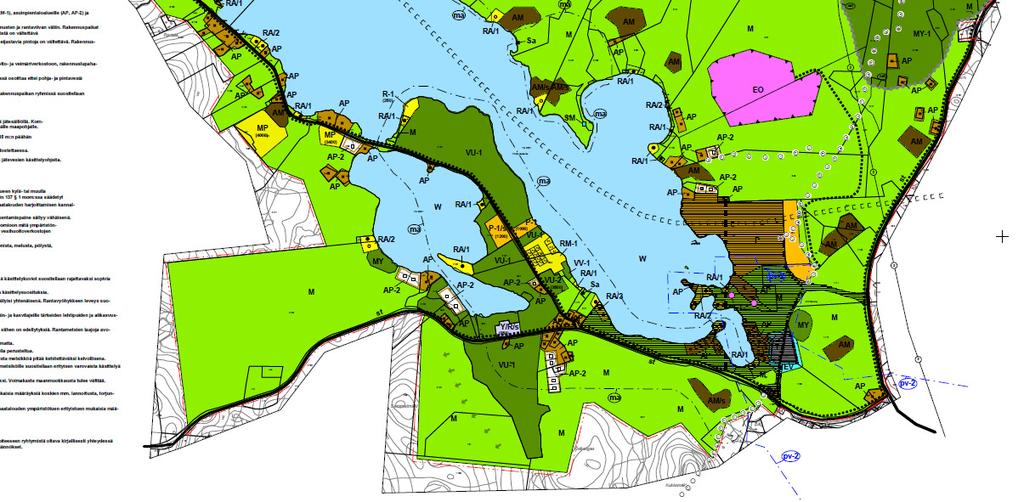 Jatkaminen edellyttäisi kattavasti uusien selvitysten laatimista panostus hyöty Peurunka-Valkola kyläyleiskaavan laatiminen on keskeytetty Valtuusto hyväksyi kaavoitusohjelman 13.11.