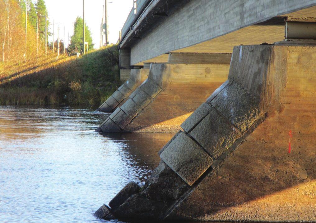 siltojen korjaus KIVIRAKENTEET BETONIN VERHOAMINEN KIVELLÄ TYÖKOHTAISET LAATUVAATIMUKSET 1 VAURIO LIIKENNEVIRASTO Taitorakenneyksikkö 4/2018 2.