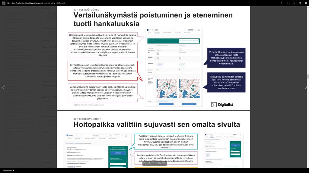 Hyvä käytäntö: Tee käyttäjätestaus prototyypeille oikeilla käyttäjillä.