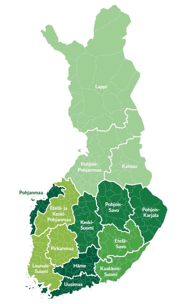 Metsäneuvostojen puheenjohtajistot Pohjoinen palvelualue Kainuu: pj. Asko Piirainen, vpj. Vesa Härkönen Pohjois-Pohjanmaa: pj. Matti Pahkala, vpj. Maria Isolahti Lappi: pj. Samuli Kokkoniemi, vpj.