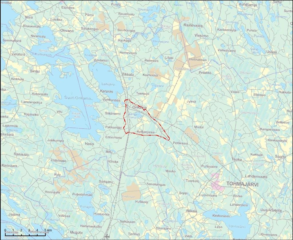 4 (37) 19.3.2018 1 Perus- ja tunnistetiedot 1.1 Tunnistetiedot Osayleiskaavan selostus koskee 19.3.2018 päivättyä osayleiskaavakarttaa.