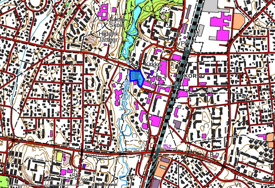 Tie ja raideliikennemeluselvitys Asemakaavan muutos: 9 (tontti 3, Helosvuori) ja 14 (tontti 6, Korsotalo), Vantaa 1 YLEISTÄ Tässä selvityksessä tarkastellaan tie ja raideliikenteen aiheuttamaa