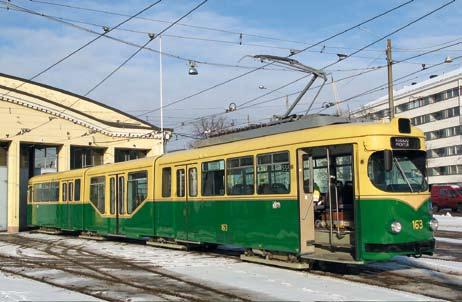 KALUSTOASIAA HKL 52 tuli 5.2. Saksasta Helsinkiin täyskorjattuna. HKL 32 lähti Saksaan paluukyydissä. Väliosa-Mannet HKL 161-165 ovat kaikki saaneet ajokytkimen servon.