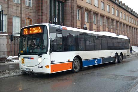 euroa ja uusien metrovaunujen ennakkomaksut 18 milj. euroa. Matalalattiaväliosan asentamiseen raitiovaunuihin käytetään 6,4 milj. euroa. Metrovaunujen peruskorjauksiin käytetään 3,1 milj.