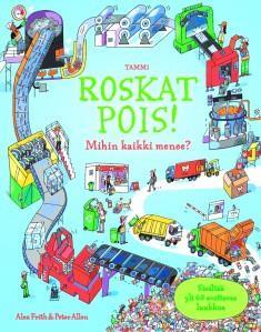 Kartoissa on luukkuja, joiden alta maailman ihmeet paljastuvat. Frith, Alex: Roskat pois!: kurkista ja kierrätä 66.
