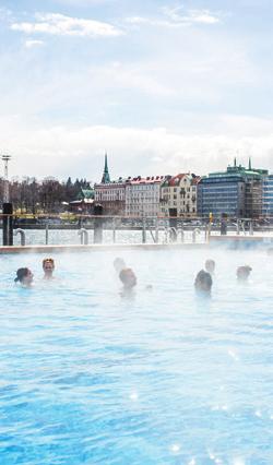 kaupunginympäristössä yhdistyvät moderni suomalaisuus ja eurooppalaisuus.