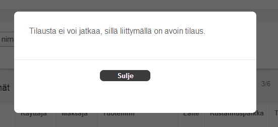 15 (88) Voit hakea tarvitsemiasi tietoja haulla: Asiakasnumero, maksajan nimi, maksajan asiakasnumero, käyttäjän nimi, sopimustunnus, sopimuskohde tai asennusosoite.