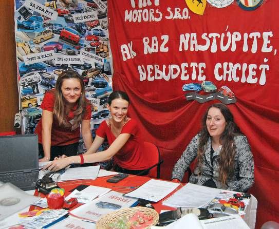 Slávnostné otvorenie JUVYR 2012 a 15. Medzinárodného veľtrhu cvičných firiem 30. NOVEMBER 2012 (PIATOK) 8.30 14.30 hod. Elektronické prezentácie cvičných firiem 9.00 16.00 hod. 15. Medzinárodný veľtrh cvičných firiem veľtrh prístupný pre verejnosť 9.