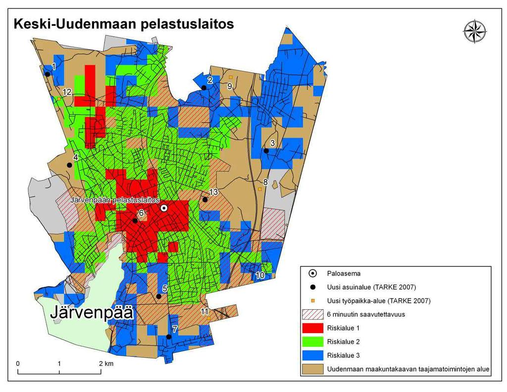 pääradan junatarjontaa ja jossa myös tiehankkeet ja kevyen liikenteen tarpeet tullaan ottamaan huomioon. Kuva 30.