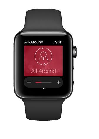 ReSound Smart 3D -sovellus Apple Watchille Voit ohjata älykkäitä kuulokojeita