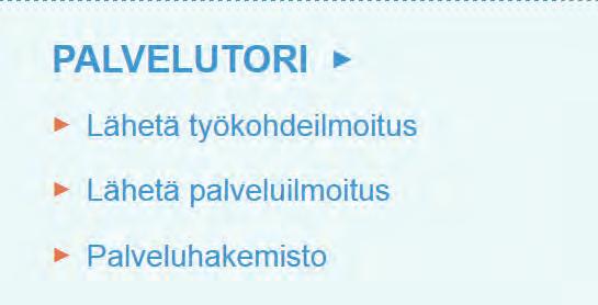 Lähetä työkohdeilmoitus ja löydä työlle tekijä Voit ilmoittaa tilallasi olevista hoito- ja hakkuutöistä valitsemillesi palveluntarjoajille ja he ottavat sinuun yhteyttä.