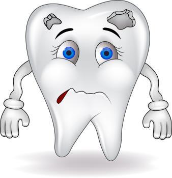 Reikiintymisen oireet Vihlonta syödessä tai juodessa Hampaan särkeminen Hampaan pinta tuntuu rikkinäiseltä Kuuman ja kylmän arkuus Ikenen alueelle ilmestyvä
