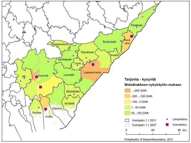 38 4 UUSIUTUVAT ENERGIALÄHTEET 4.1 Puupolttoaineet 4.1.1 Nykykäyttö Lappeenrannan teknillinen yliopisto (Laihanen et al.