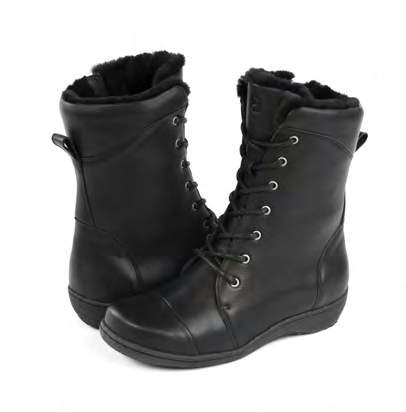 Waxed Leather S402 Black TR FM 1037-1 LISA