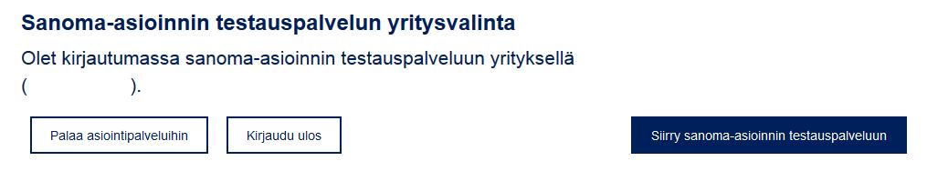 4 (11) Huom! Käyttöliittymän kirjautuminen on voimassa 60 minuuttia. Jos käyttäjä ei tämän ajan kuluessa suorita mitään toimintoja, hänet ulos kirjataan automaattisesti.