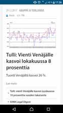 Lehden sisältö mukaili pääosin suomenkielisen Venla-lehden sisältöjä: kerromme suomalaisten ja venäläisten jäsenyritystemme Suomen