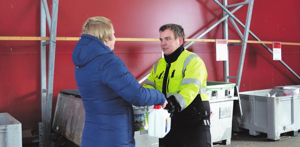 Kierrätä vaaralliset jätteet maksutta Vaarallinen jäte (ent.
