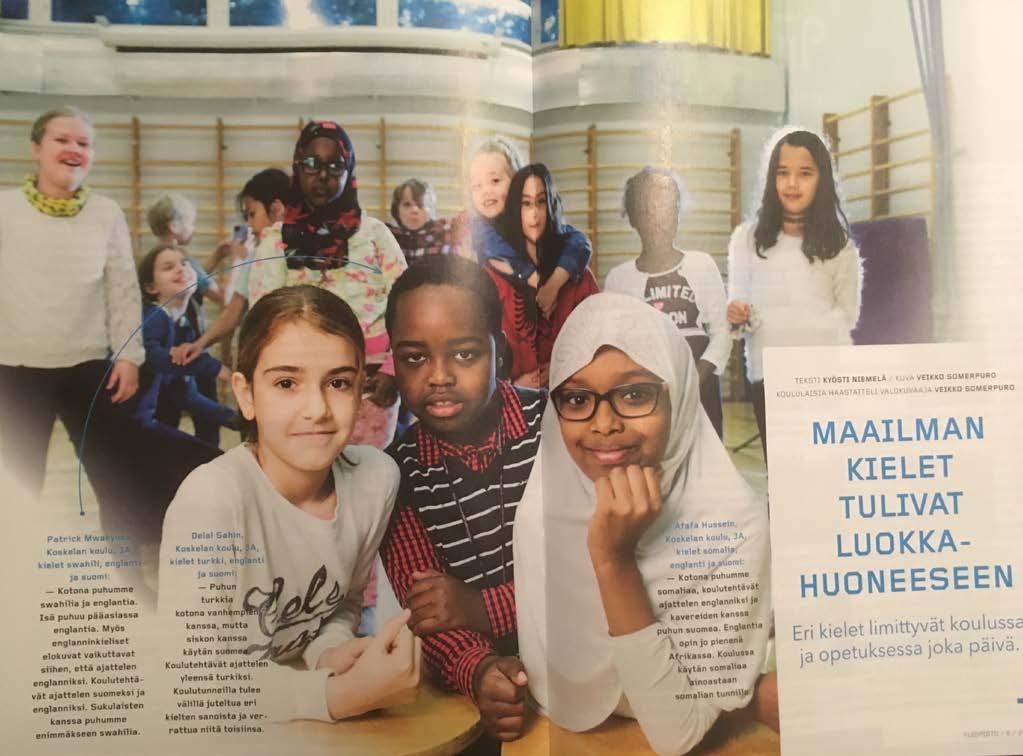 KOULUN MONET KIELET JA USKONNOT (KUSKI) -TUTKIMUSHANKE