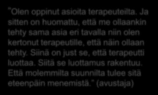 Ja sitten on huomattu, että me ollaankin tehty sama asia eri tavalla niin