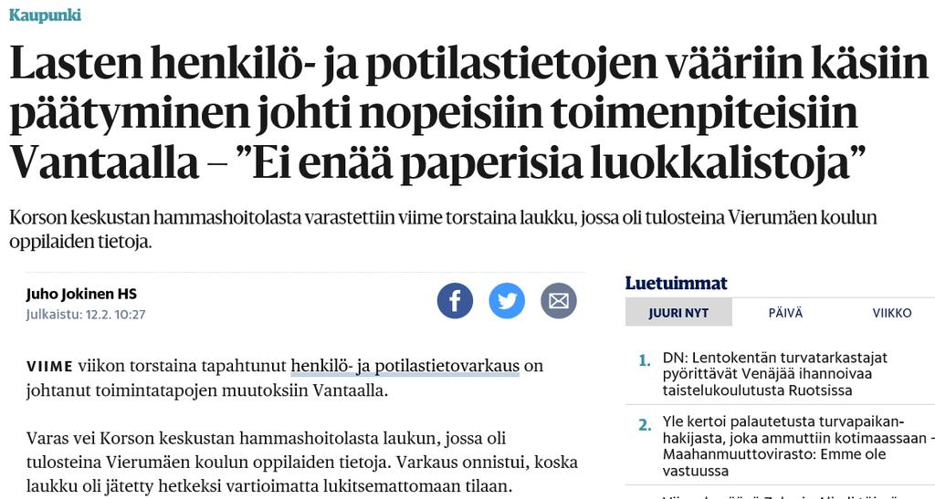 Vähentää tällaisten
