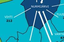 Vuonna 2015 oman kunnan sisällä kävi