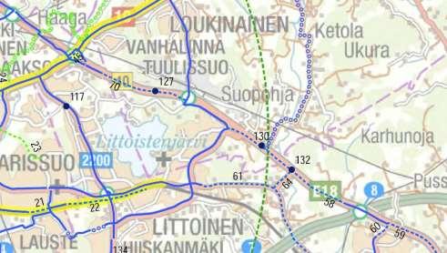 E18 Turun kehätien parantaminen välillä Kausela Kirismäki, 13 Kuva 4.