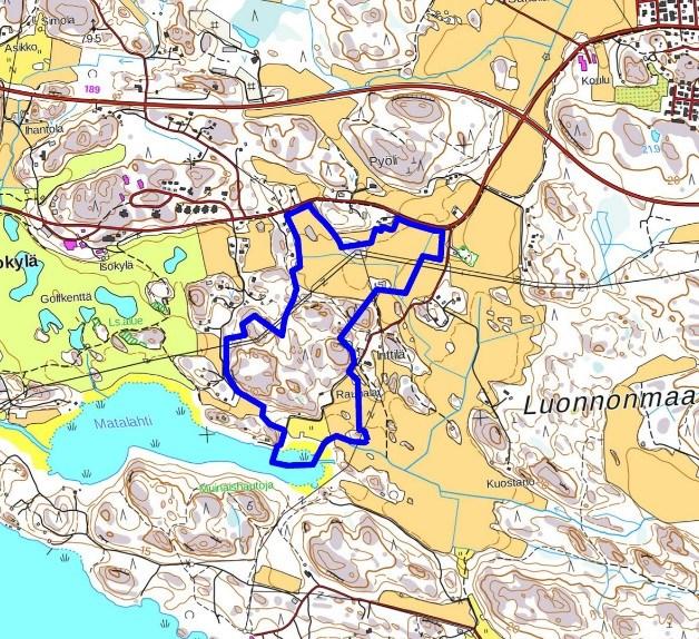 (kaava-alueen rajaus saattaa muuttua) Osallistumis- ja arviointisuunnitelma eli OAS on kooste kaavoitushankkeen peruslähtökohdista ja tavoitteista sekä ne keinot, joilla kaavan vaikutuksia on