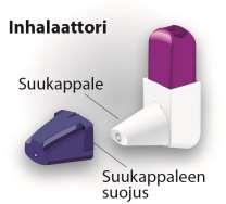 Easyhaler-inhalaattorin käyttö Tietoa Easyhaler-inhalaattorista Salflumix Easyhaler voi olla erilainen kuin aiemmin käyttämäsi inhalaattorit.