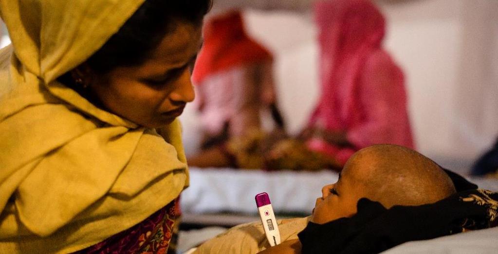 Vapaaehtoiset vievät avun perille Viime syksynä lähetimme Bangladeshiin kenttäsairaalan Myanmarista paenneiden