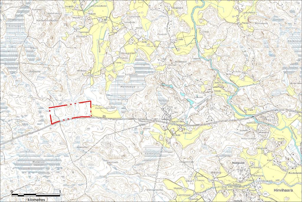 1 Johdanto Gles Oy suunnittelee omistamalleen kiinteistölle 505-403-7-54 lentopaikkaa lähinnä ultrakevyille lentokoneille. Alueelle on suunniteltu rakennettavan kiitotie ja lentokonehallia.