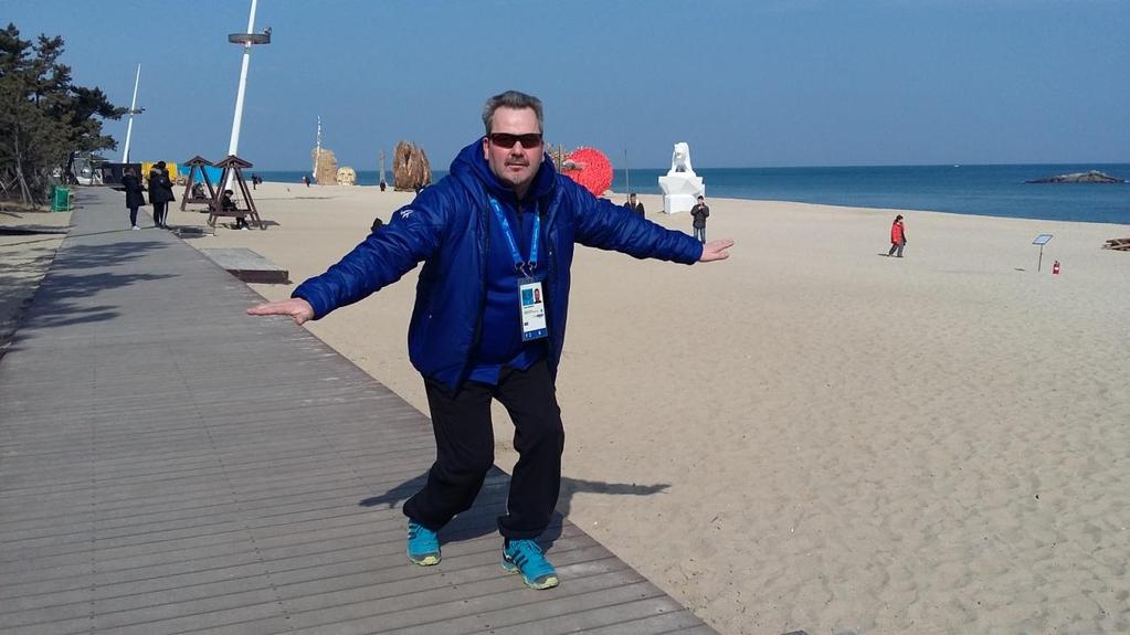 Sivu 8/11 Kisakertomus Olympialaiset, Pyeongchang, Etelä-Korea Annemarie FIS-toimistolta kirjoitteli kymmenkunta sähköpostia viimeisen puolen vuoden aikana ja FIS Travel osti lentoliput Finnairin
