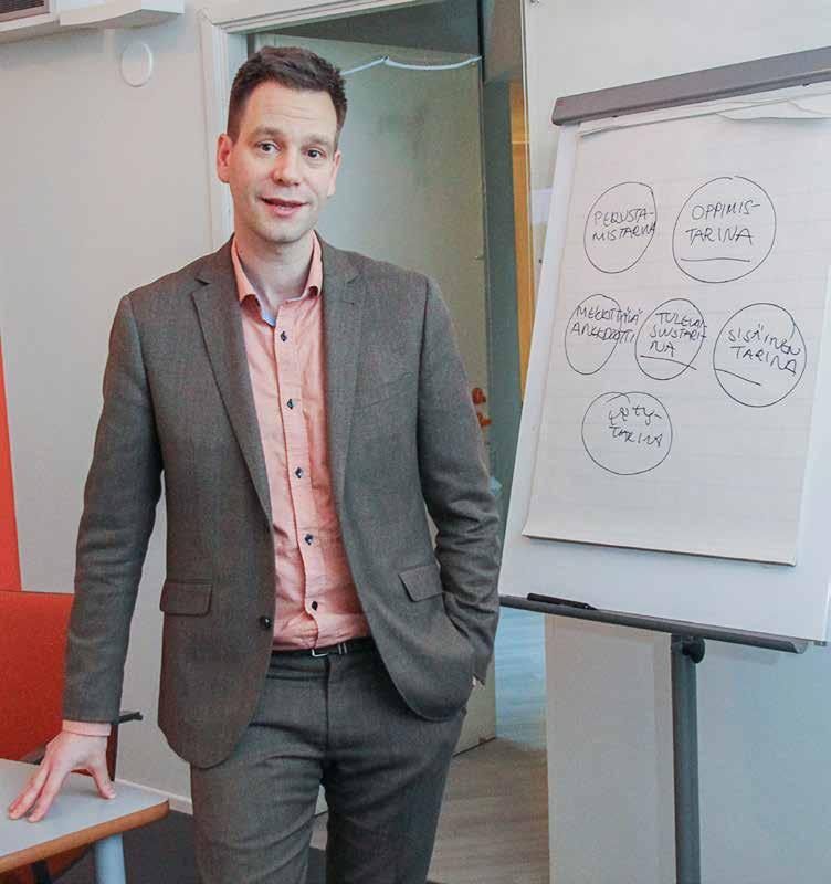 Hyvä tarina on markk Jokaisella yrityksellä on oma tarinansa.