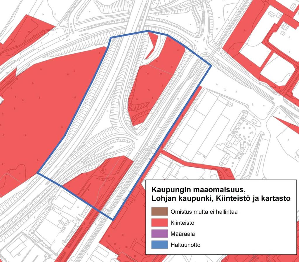 Maanomistus Suunnittelualueelle sijoittuu lähinnä kaupungin