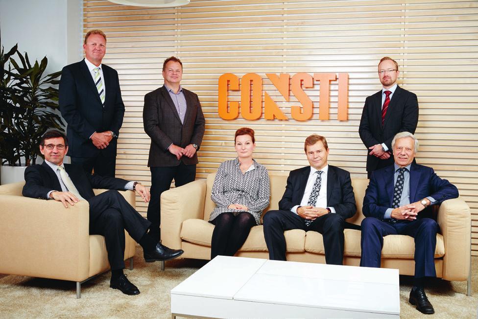CONSTI YHTIÖT OYJ HALLITUS CONSTI YHTIÖT OYJ HALLITUS HALLITUS HALLITUS 31.12. Pekka Salokangas Jäsen Nimitys- ja palkitsemisvaliokunnan jäsen Kauppatieteiden maisteri, s.