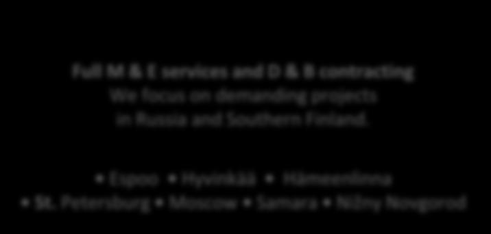 xtensive knowledge, Professionalism, and xperience Full M &
