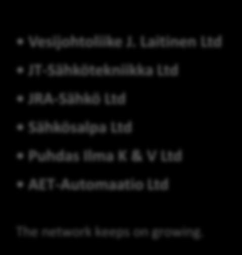 We share common values and goals, and aim to be the most sought-after partner in technical services.