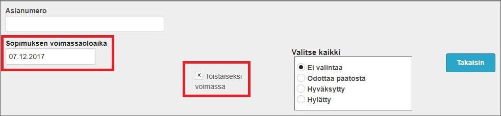 Hakemuksen hyväksyttäväksi siirtämisen jälkeen on mahdollista tallentaa kaikki hakemuksen sen hetkiset liitteet, ja hakemuksen tilan zip-tiedostona. Huom!