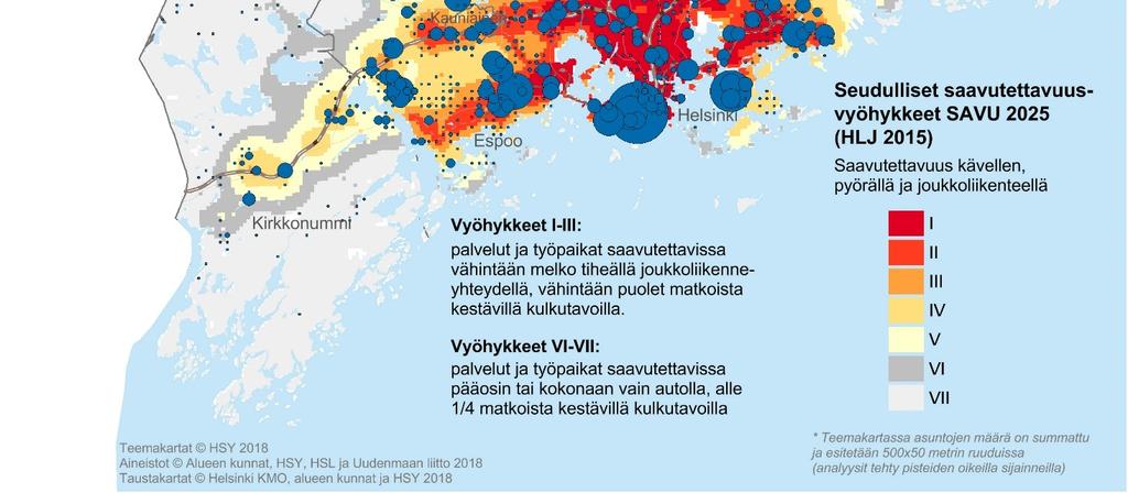 alueille sijoittui noin 4 % asunnoista.