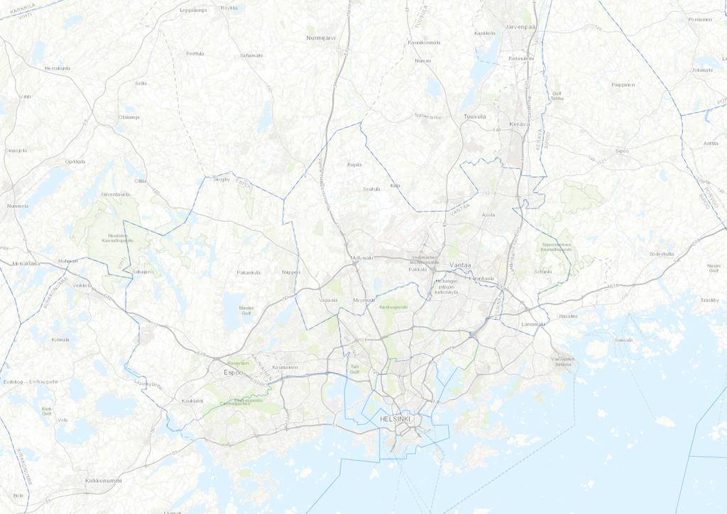 Nykyisin Helsingin niemelle saapuvien joukkoliikennematkustajien määrä vuorokaudessa