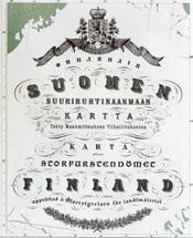 KARTA ÖFVER FINLAND Vaikka yleiskartta oli ilmestyessään aikansa paras Suomen kartta, oli siinä puutteita, jotka jo kartan valmistuessa 1873 olivat monien tiedossa.