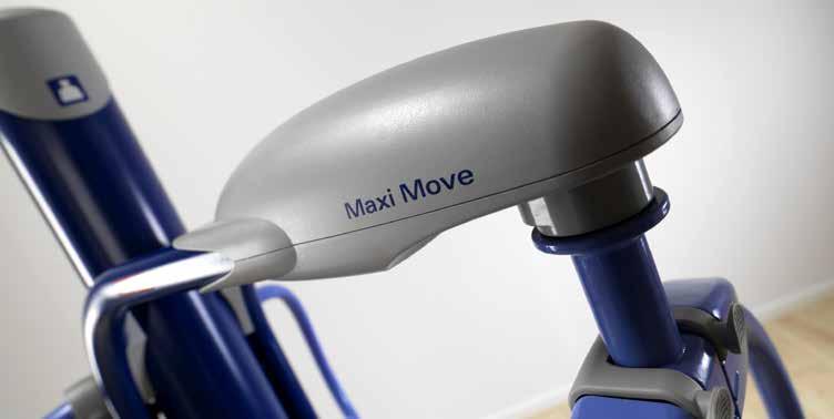 Maxi Move 3 Sulava ulkonäkö, sulava käyttö Käyttäjäystävällinen muotoilu, selkeät linjat ja silmää miellyttävä ulkonäkö ovat Maxi Move -nostimessa etusijalla.