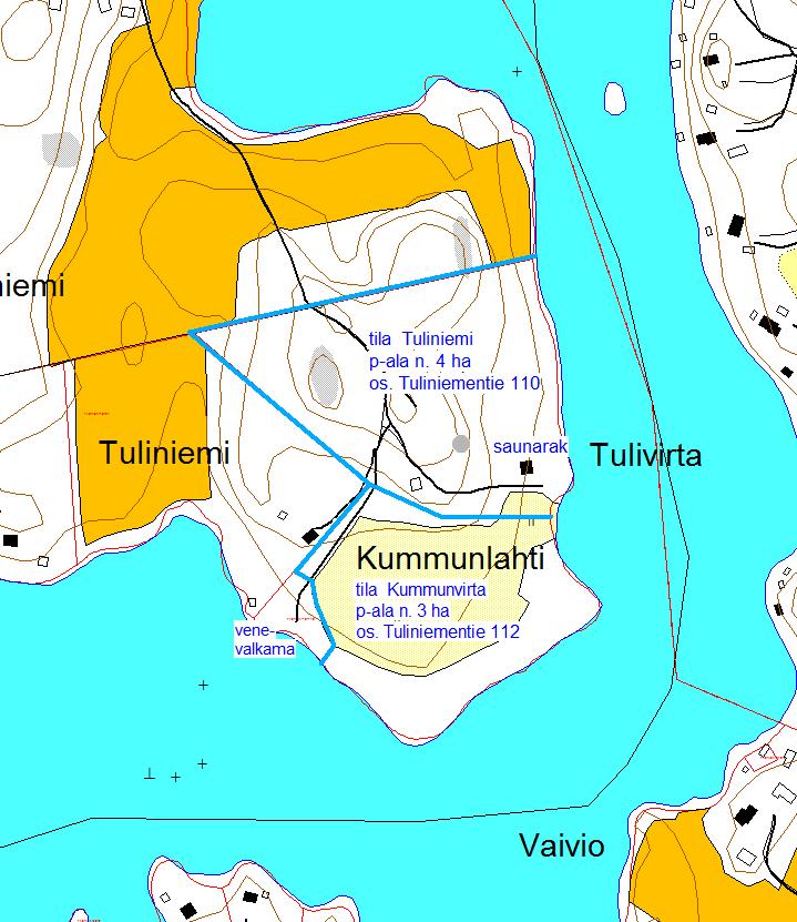 Siilinjärven kunta - Omakotirakennuspaikkojen haku- ja tarjouskilpailuohjeet, talvi 2018 Liite 3a Kuuslahden