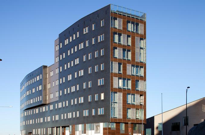 Luo erinomaisen työympäristön Malmömässanin lähistöllä sijaitsee toimistorakennus exlent tavallisuudesta poikkeava kiinteistö älykkäillä ratkaisuilla ja korkealle asetetuilla ympäristötavoitteilla.