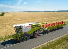 Sähköhydraulisen ohjauksen ansiosta, LEXION-mallit voidaan varustaa CRUISE PILOT'illa, joka automaattisesti säätää ajoa.