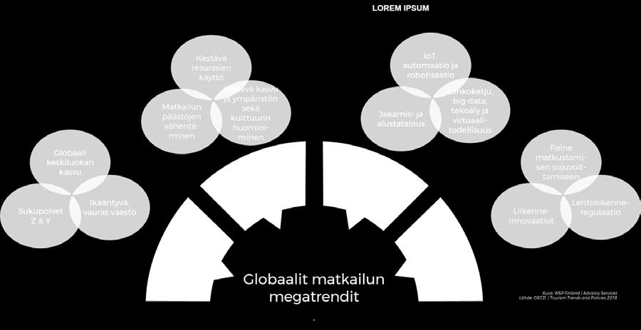 ilmiöön, jotka vaikuttavat erityisesti Suomessa tapahtuvaan ja Suomeen suuntautuvaan