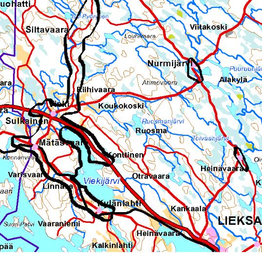 Liite 3 Lieksa (pohjoinen) MML 2015 Lieksa: 2013, 2015 Viekijärvi Mätäsvaara http://www.jatevesihanke.fi/files/jatevesihankefi/pohjois-karjala/aluekortti2015_lieksa_viekijarvimatasvaara2013_2015.